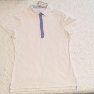 NWT Ladies Peter Millar Short Sleeve Top